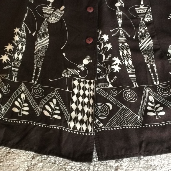 R&K sleeveless brown maxi sun dress Size 12 - Picture 5 of 10